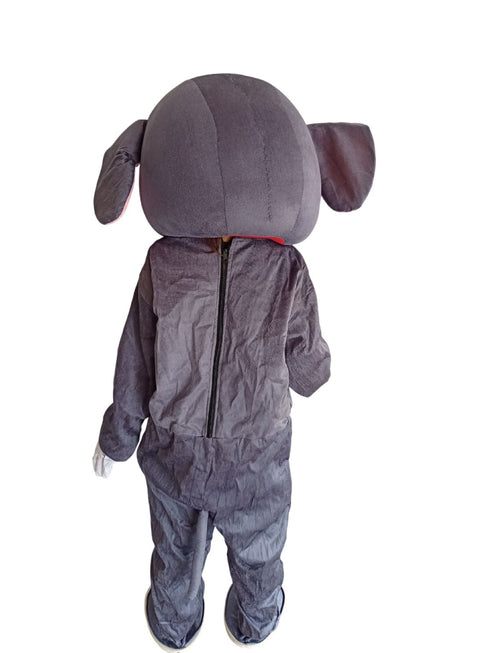 BookMyCostume Elephant Cartoon Mascot Costume For Theme Birthday Party & Events | Adults | Full Size